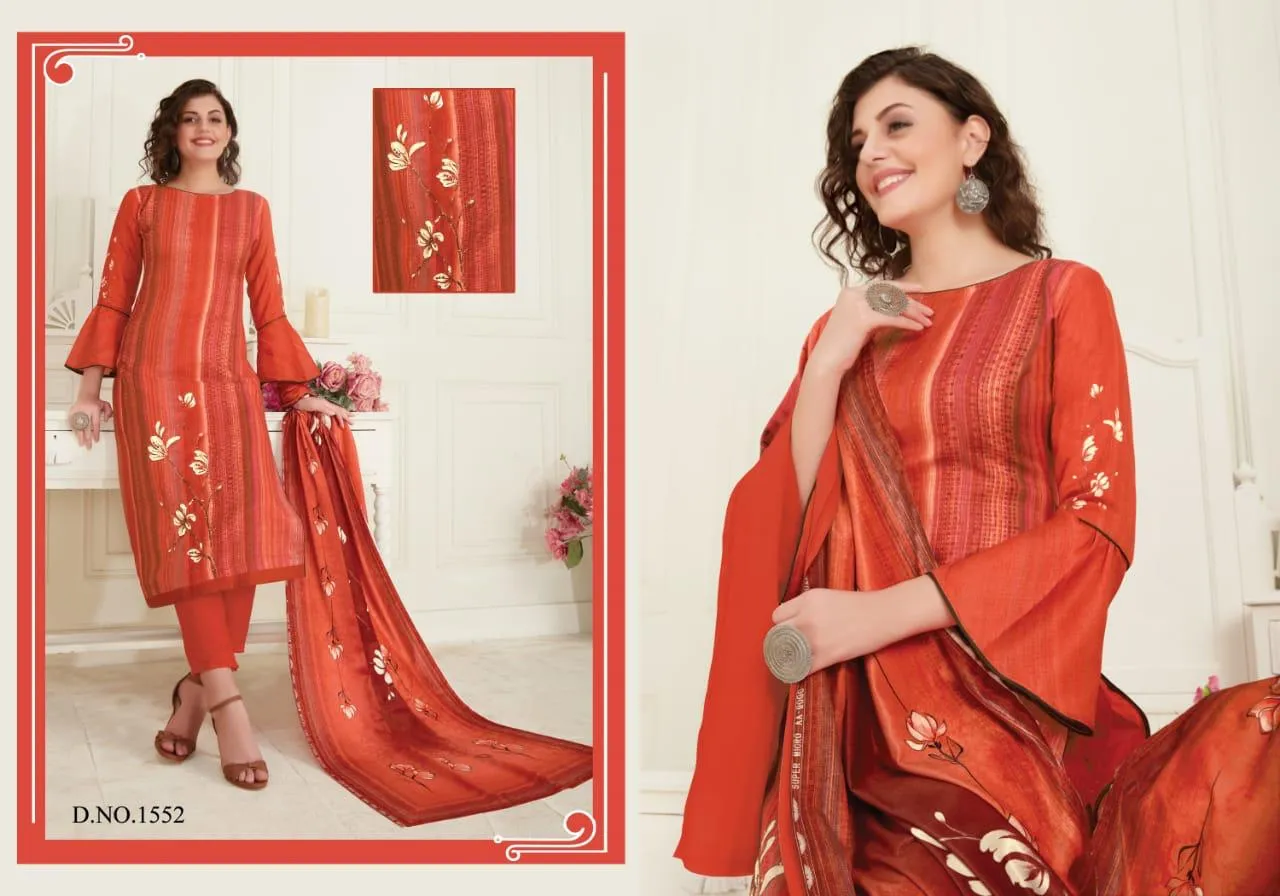 Shivam Presents Ruhaab Vol 72 Pashmina Heavy Printed Fancy Designer Salwar Suits