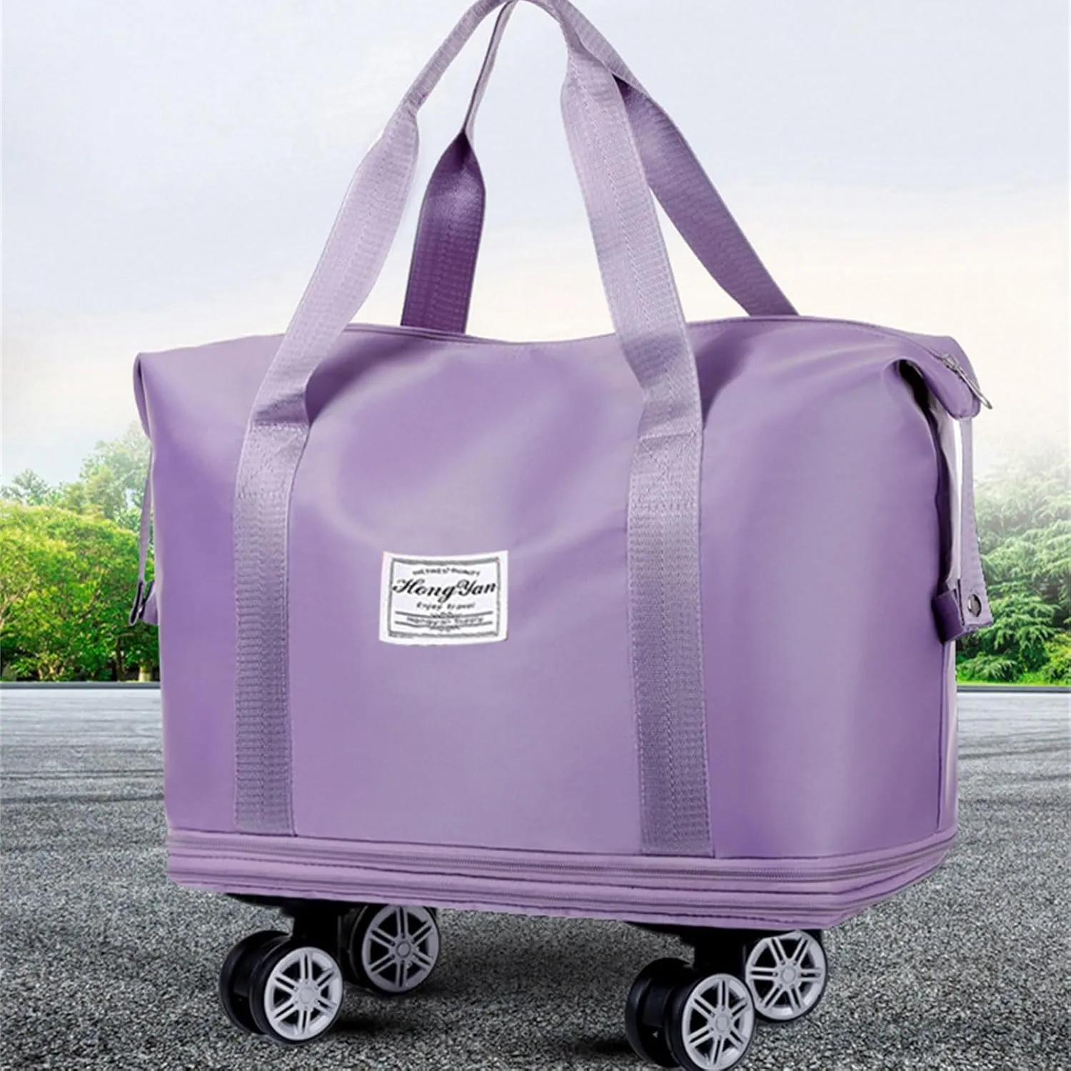 Shopping Bag Folding Shopping Cart Bag Detachable Wheel Trolley Bag Market Rolling Handtruck Bag Trolley Luggage Storage Luggage Bag with