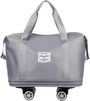 Shopping Bag Folding Shopping Cart Bag Detachable Wheel Trolley Bag Market Rolling Handtruck Bag Trolley Luggage Storage Luggage Bag with