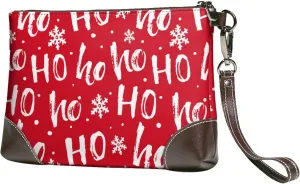 Small Clutch Purses for Women - Hohoho Leather Wristlet Wallets for Women with Wrist Strap