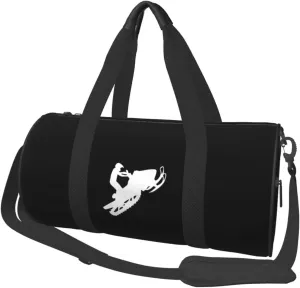 Snowmobile Convertible Garment Bag with Shoulder Strap, Carry on Garment Duffel Bag for Men Women - Rolling Foldable for Travel Luggage Bags (Black)
