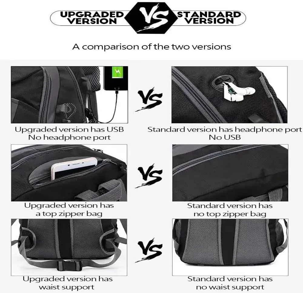 Student Laptop Backpack, Durable Laptops Backpack with USB Port, Headphone Port, College Computer Bag Gift for Men&Women (standard version, green)