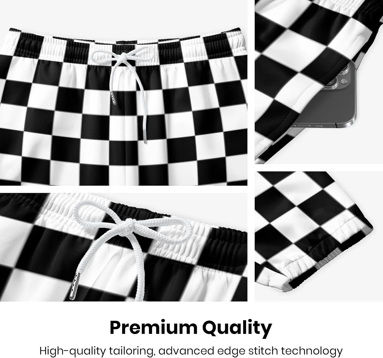 Sweatpants for Men 3D Printed Pants Joggers Pant Drawstring Sports Pants with 2 Side Pockets