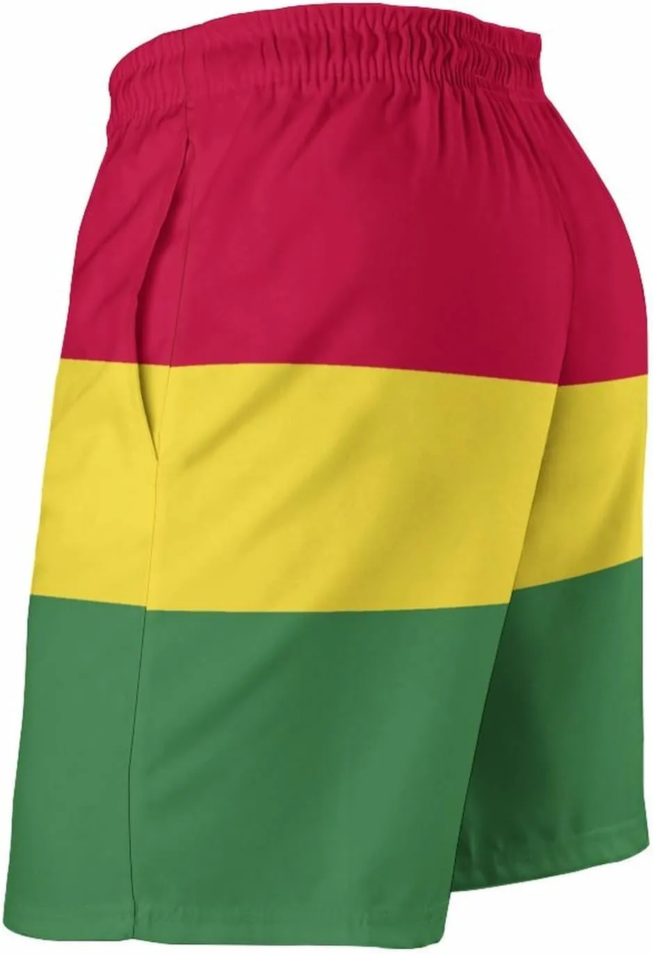 TAIZIYEAH Honduras Flag Men's Swim Trunks Quick Dry Hawaii Beach Shorts Summer Boardshorts Mesh Lining with Pockets
