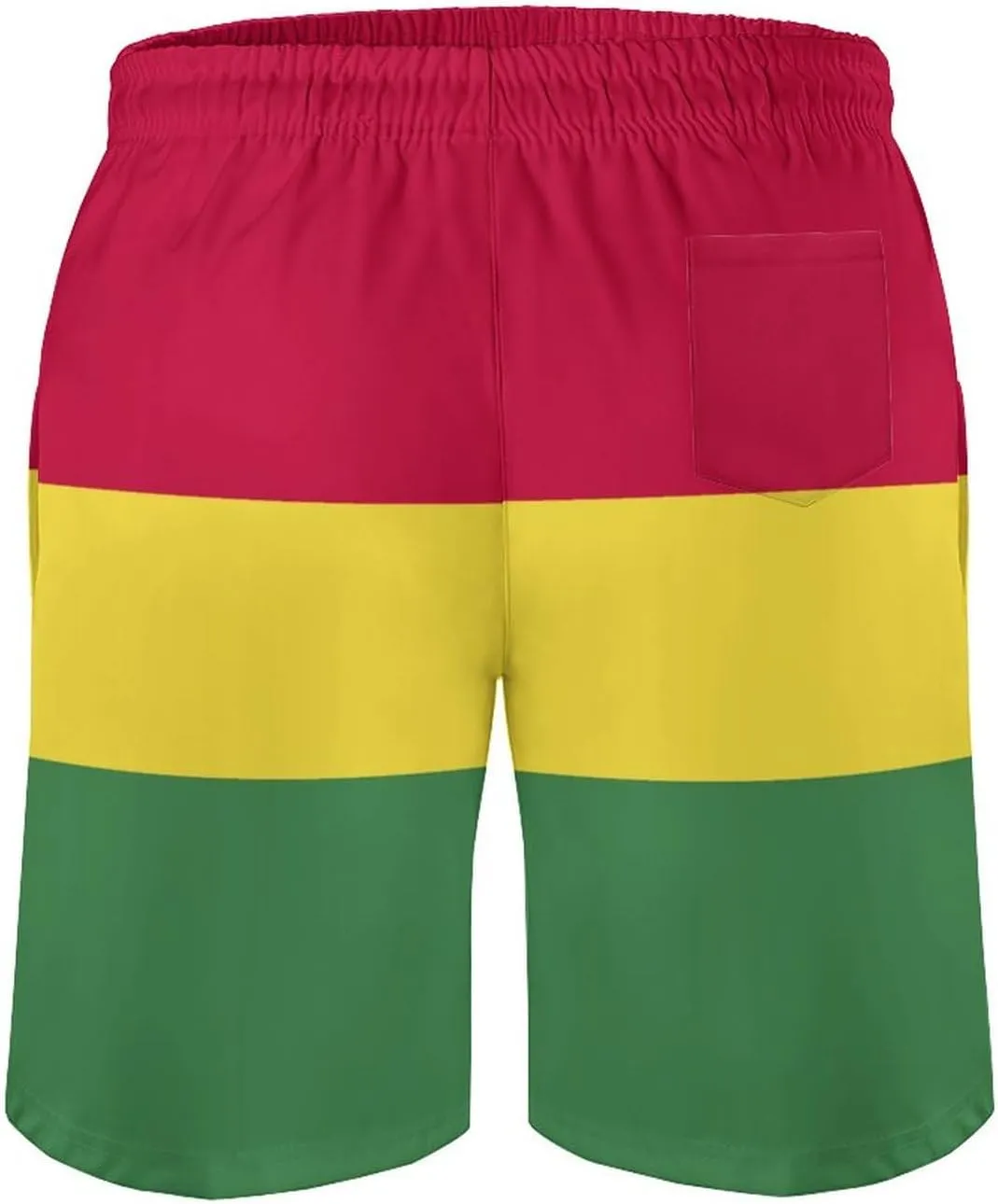TAIZIYEAH Honduras Flag Men's Swim Trunks Quick Dry Hawaii Beach Shorts Summer Boardshorts Mesh Lining with Pockets