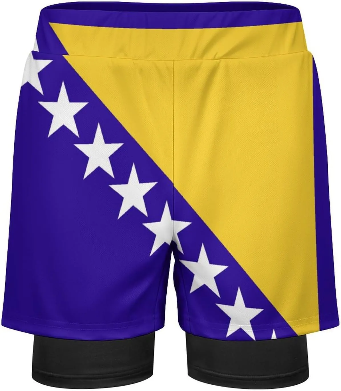 TAIZIYEAH Sports Beach Pants Honduras Flag Men's Swim Trunks Quick Dry Hawaii Beach Shorts Summer Boardshorts with Pockets