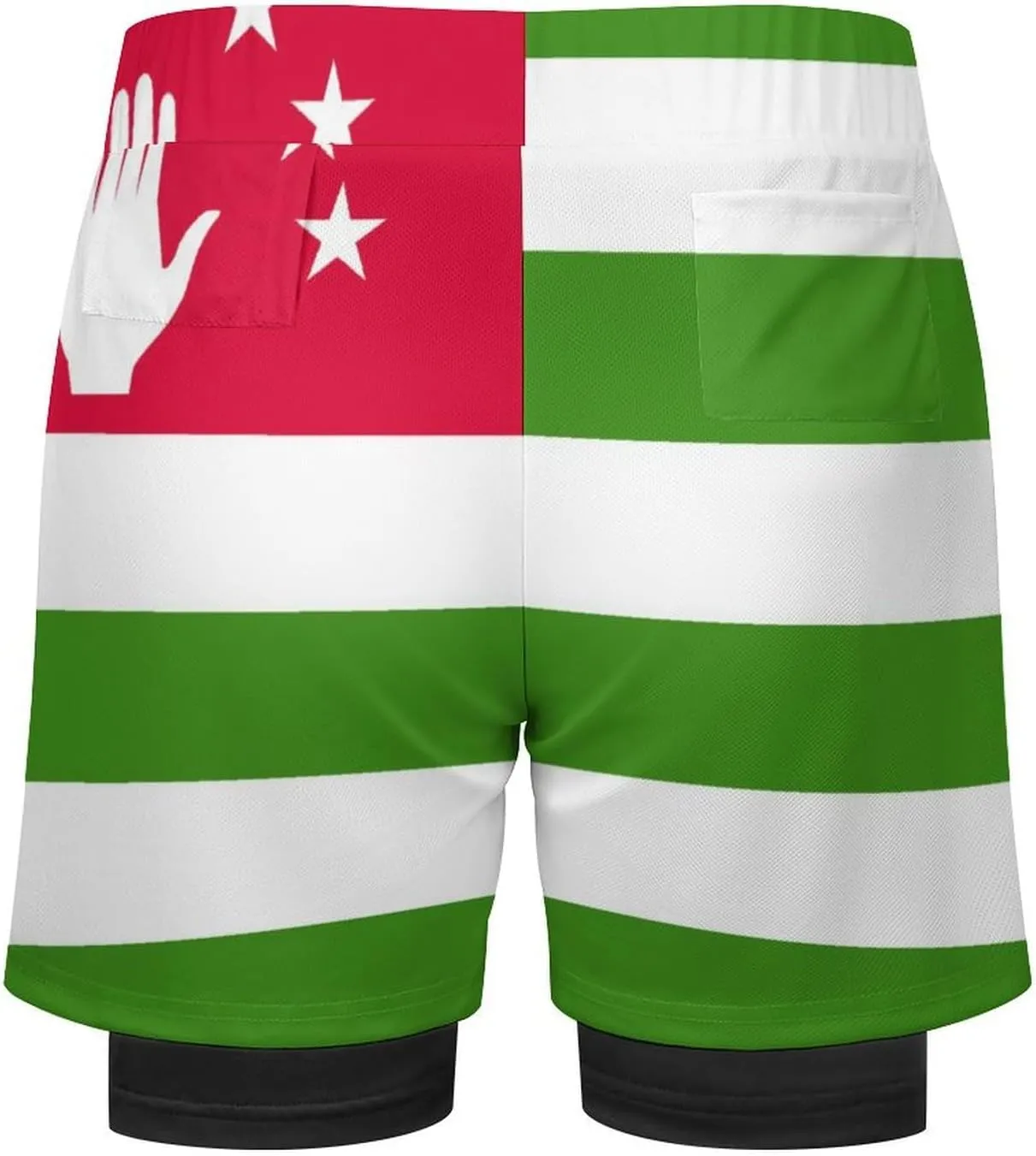 TAIZIYEAH Sports Beach Pants Honduras Flag Men's Swim Trunks Quick Dry Hawaii Beach Shorts Summer Boardshorts with Pockets