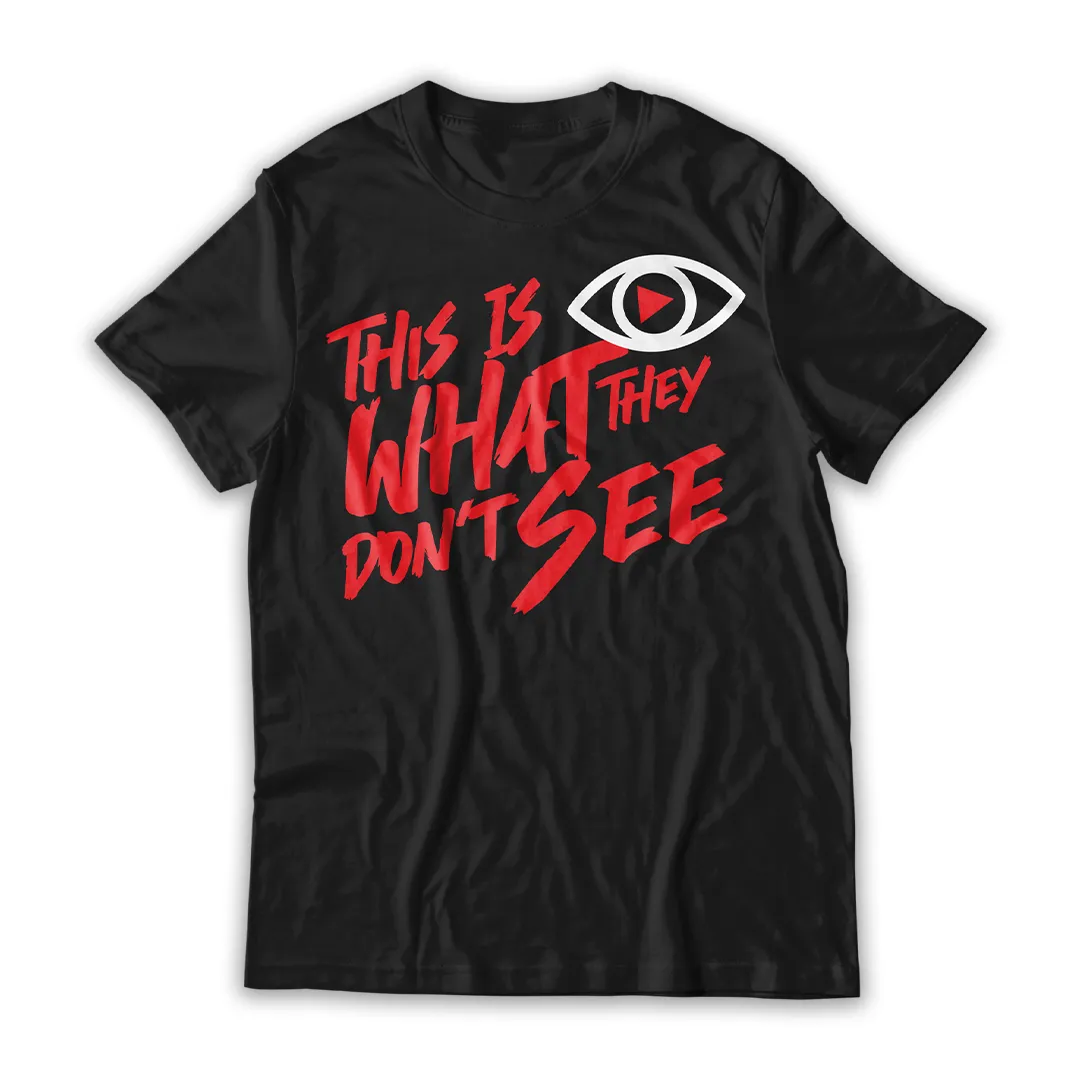 This is What They Don't See Tee | Black