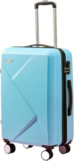Travel Suitcase Carry On Suitcase Sets With Spinner Wheels Portable Lightweight ABS Luggages For Travel Carry-on Luggage (Color : E, Size : 22in)