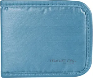 Travelon Luggage Safe Id Metro Card Holder, Teal, Small