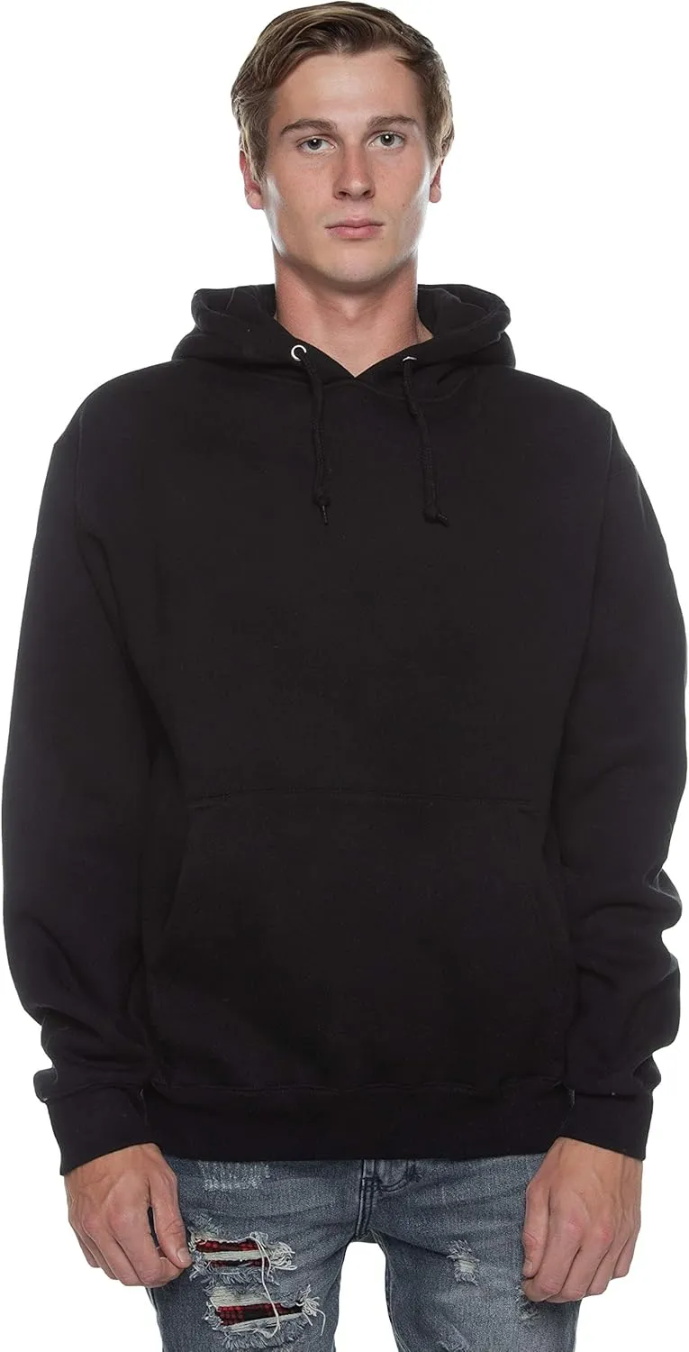 Unisex Ultra Heavyweight Pullover Hoodie, Fleece Hoodie for Men & Women, Thick Hooded Sweatshirt