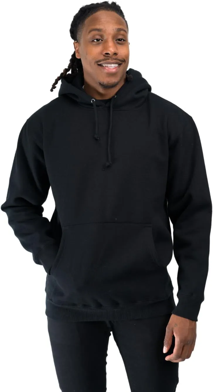 Unisex Ultra Heavyweight Pullover Hoodie, Fleece Hoodie for Men & Women, Thick Hooded Sweatshirt
