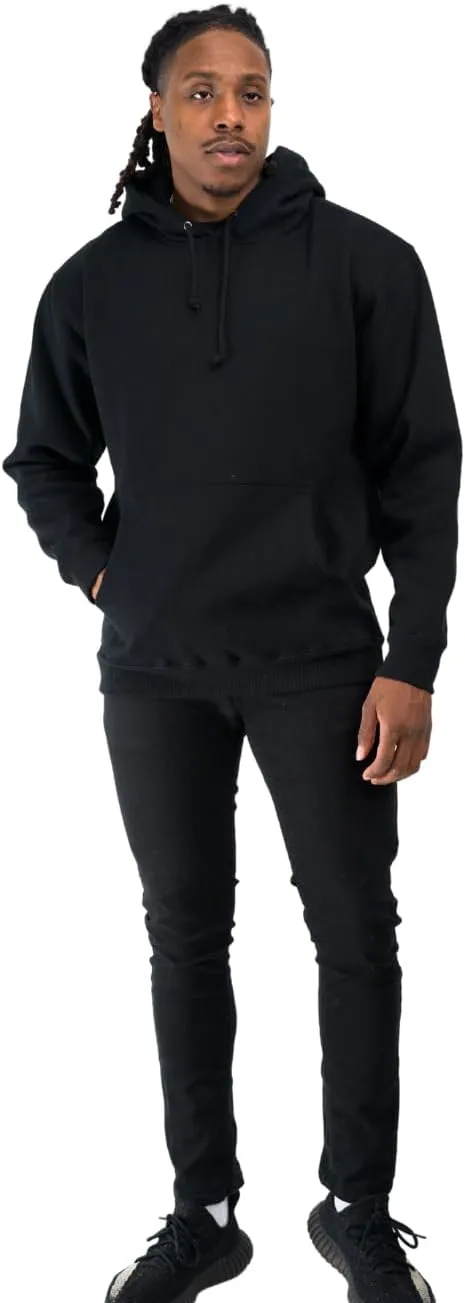 Unisex Ultra Heavyweight Pullover Hoodie, Fleece Hoodie for Men & Women, Thick Hooded Sweatshirt