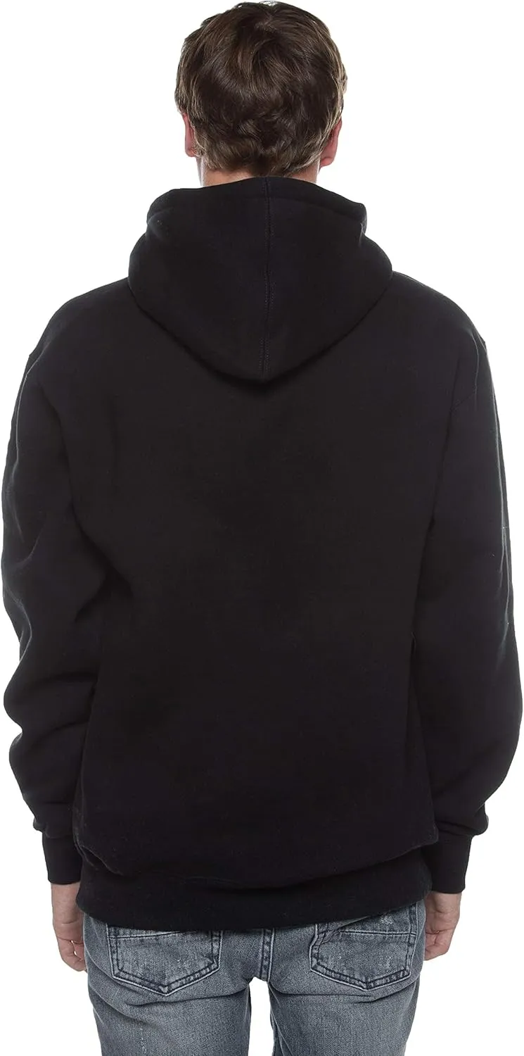 Unisex Ultra Heavyweight Pullover Hoodie, Fleece Hoodie for Men & Women, Thick Hooded Sweatshirt