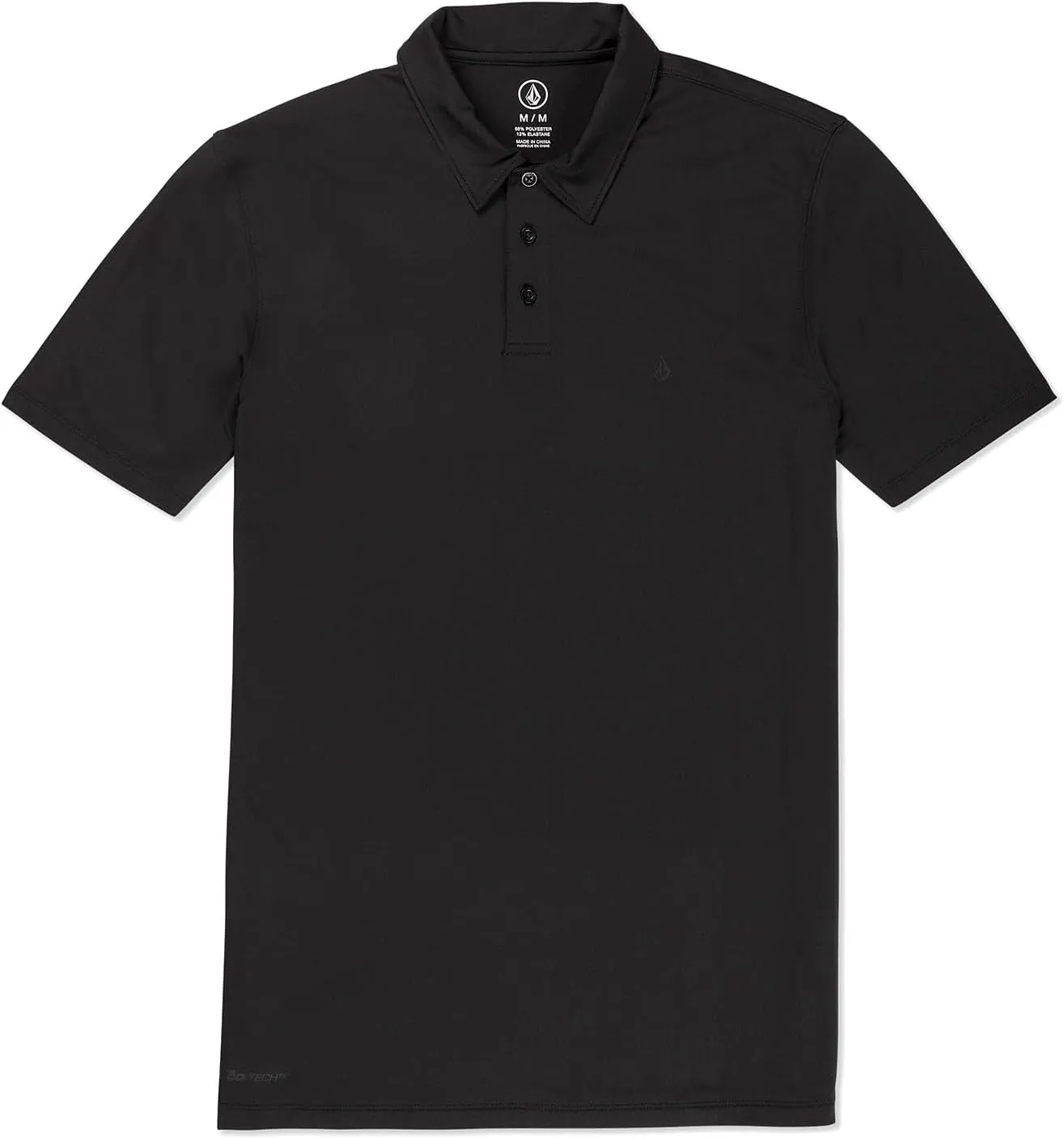 Volcom Men's Hazard Performance Short Sleeve Lightweight Golf Polo
