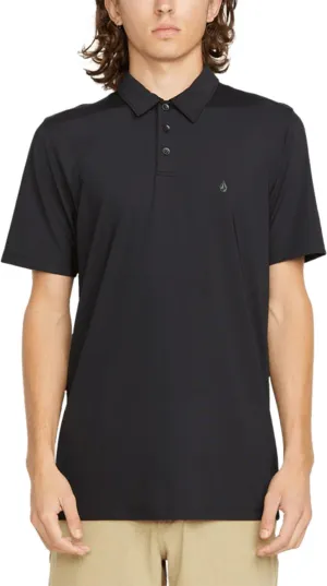 Volcom Men's Hazard Performance Short Sleeve Lightweight Golf Polo