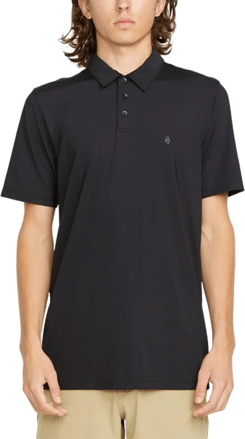 Volcom Men's Hazard Performance Short Sleeve Lightweight Golf Polo