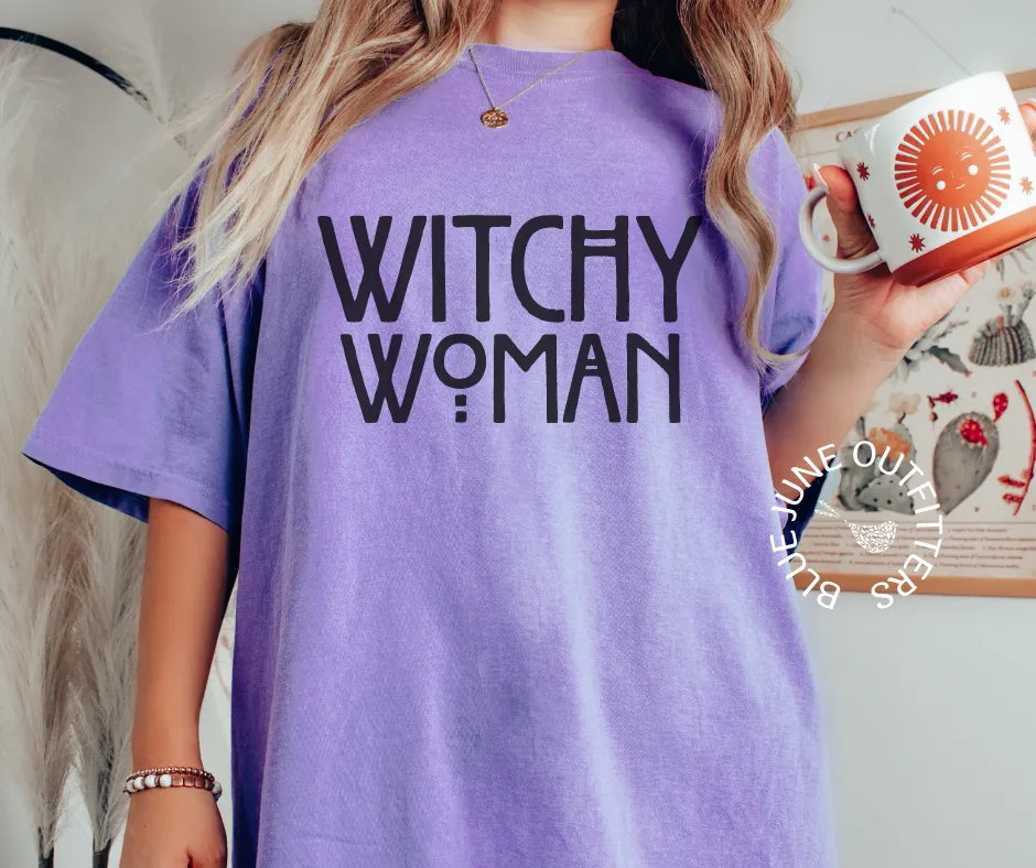 Witchy Woman | Halloween Comfort Colors Tee