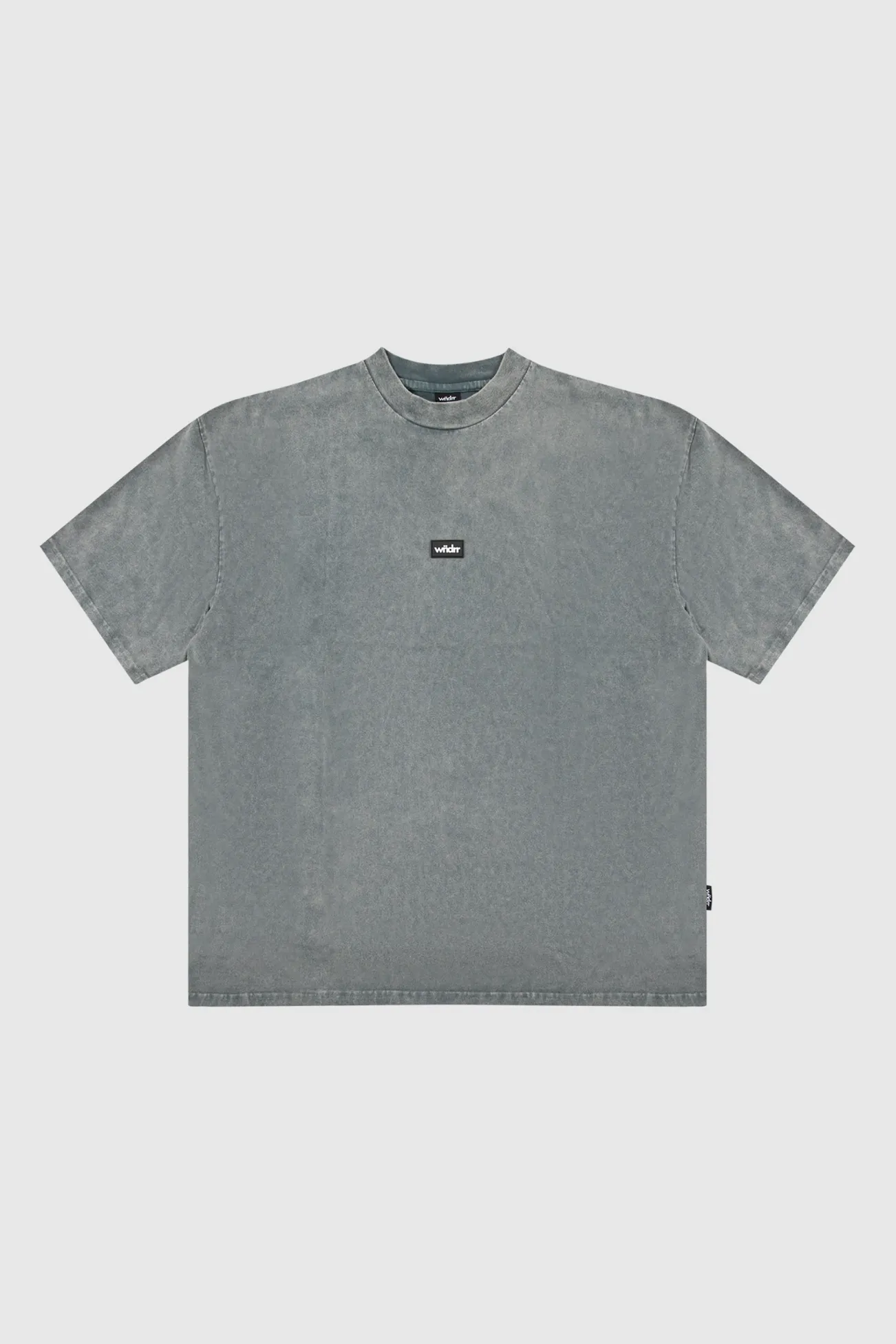 WNDRR SOHO CLUB TEE - WASHED GREY
