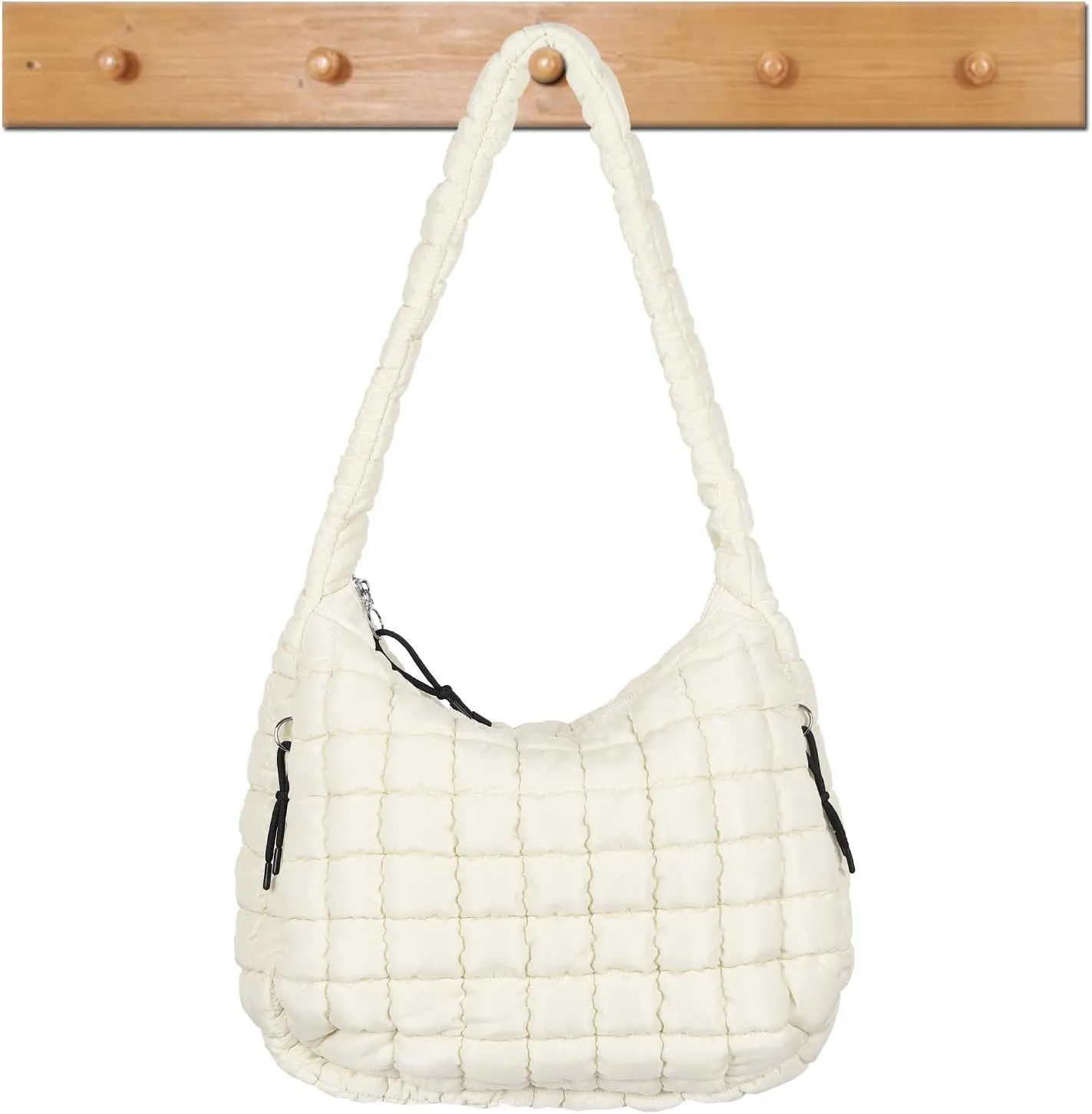 Women's Quilted Puffer Tote Bag