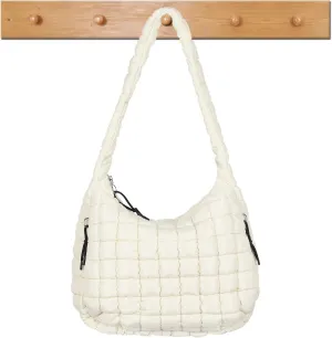 Women's Quilted Puffer Tote Bag