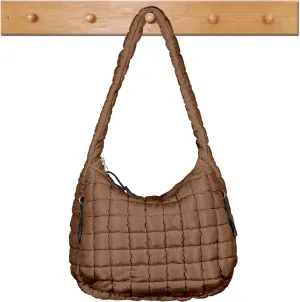 Women's Quilted Puffer Tote Bag