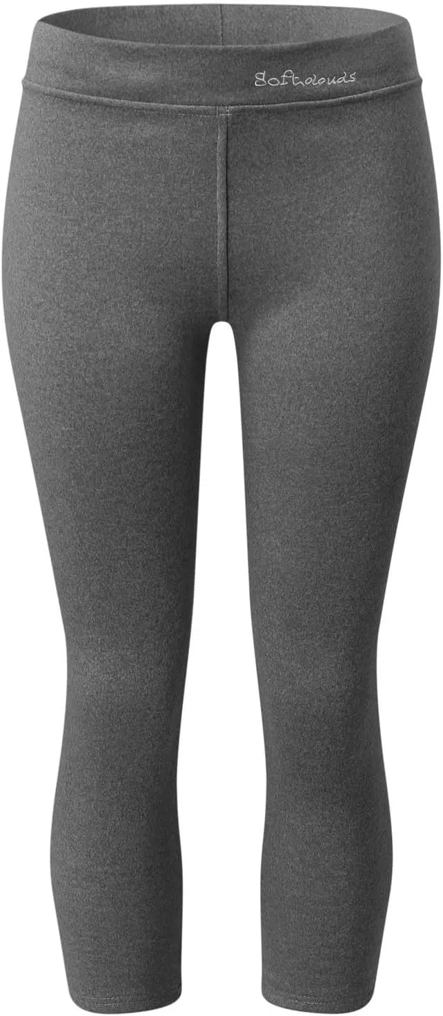 Women's Thermal Underwear Fitted Fleeces Y2K Streetwear Waterproof Insulated Softshell Pants